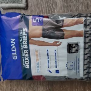 Gildan Boxer Briefs 5 Pack Size Large